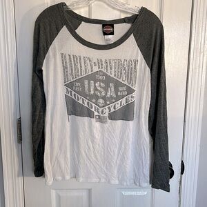 Harley Davidson women’s long sleeve tshirt